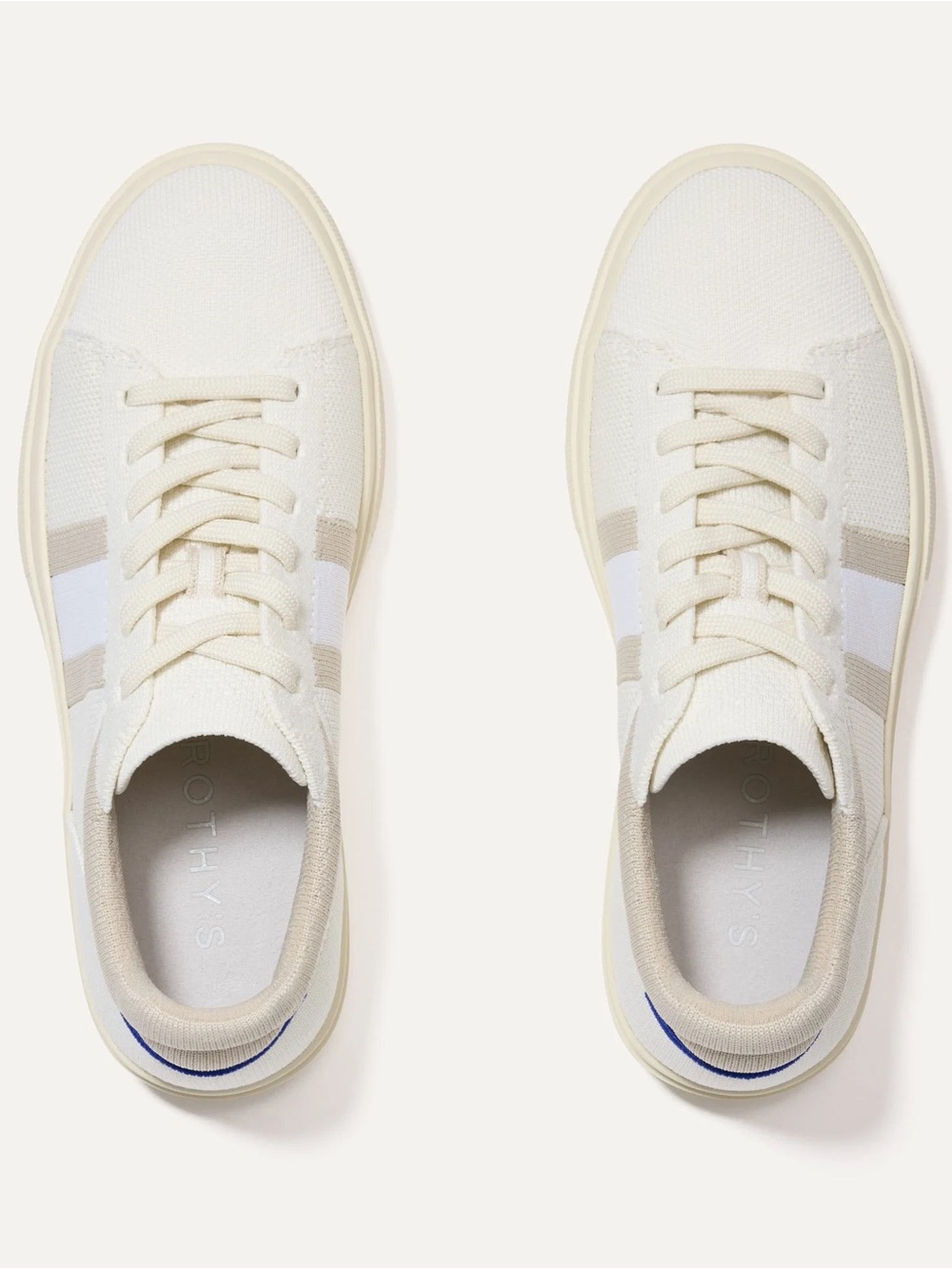 Like New Rothy's The RS02 Sneaker in Buff